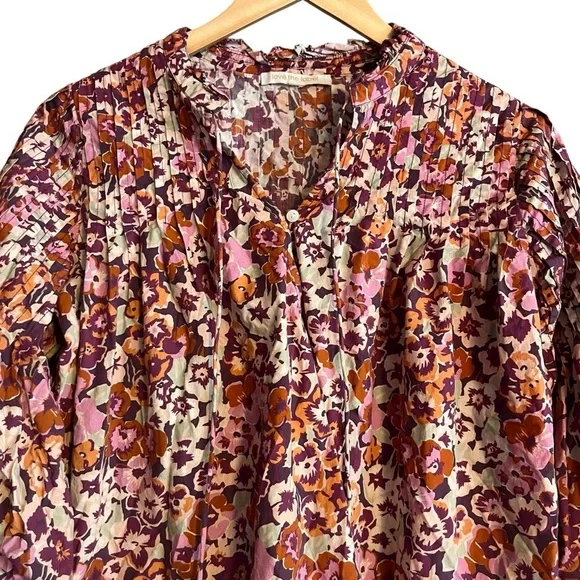 Love The Label Floral Blouse -S - Picture 3 of 5